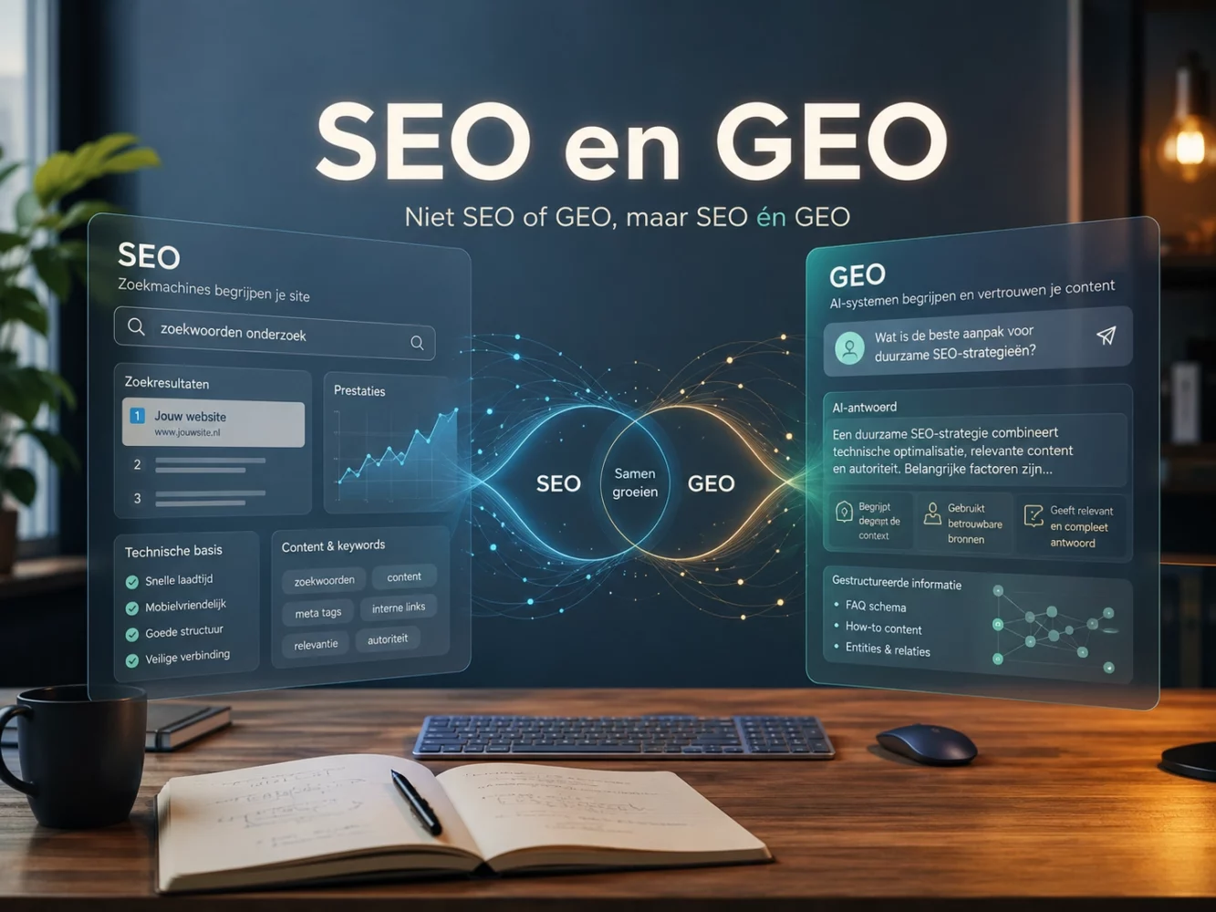 SEO en GEO: waarom je beide nodig hebt voor online zichtbaarheid
